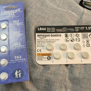 362 SR721SW 1.55V Silver Oxide Watch Batteries - Pack